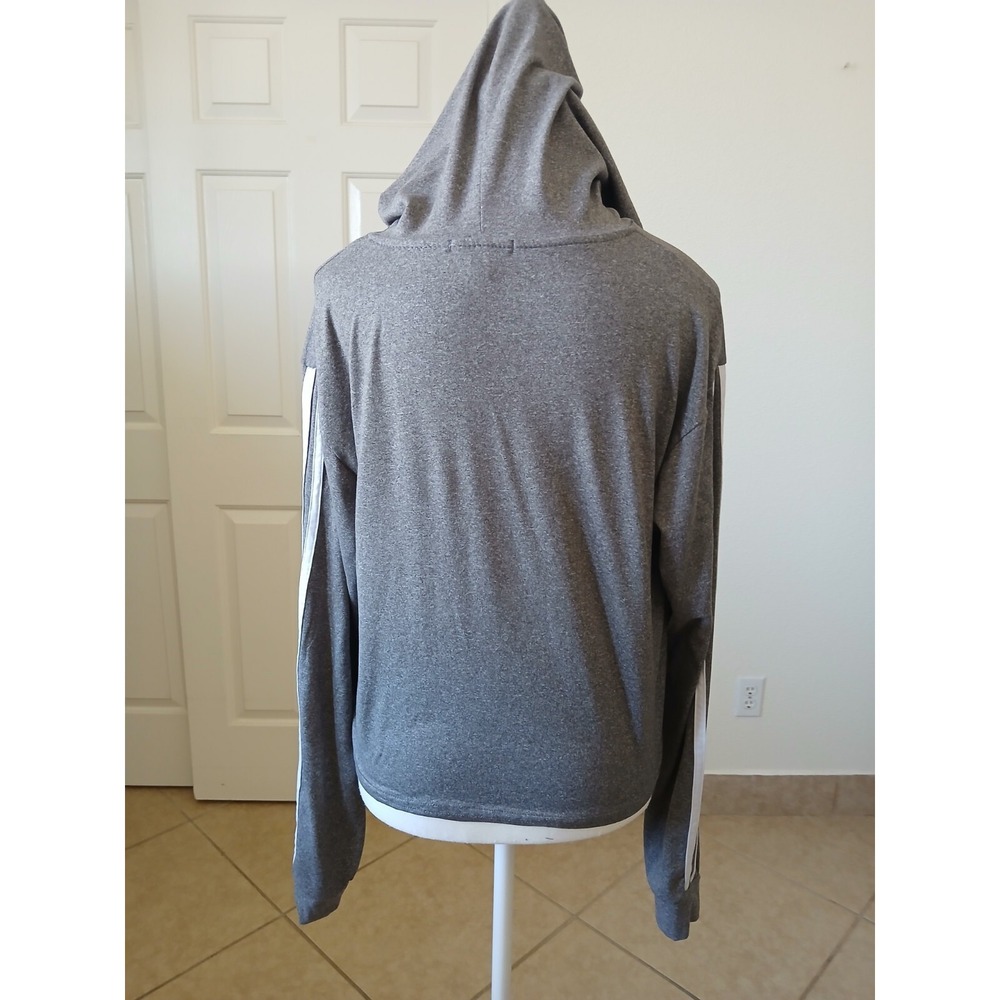 Orange Kiss Women's Hoodie Pullover Sweatshirt Grey Size Medium Casual - Picture 5 of 15